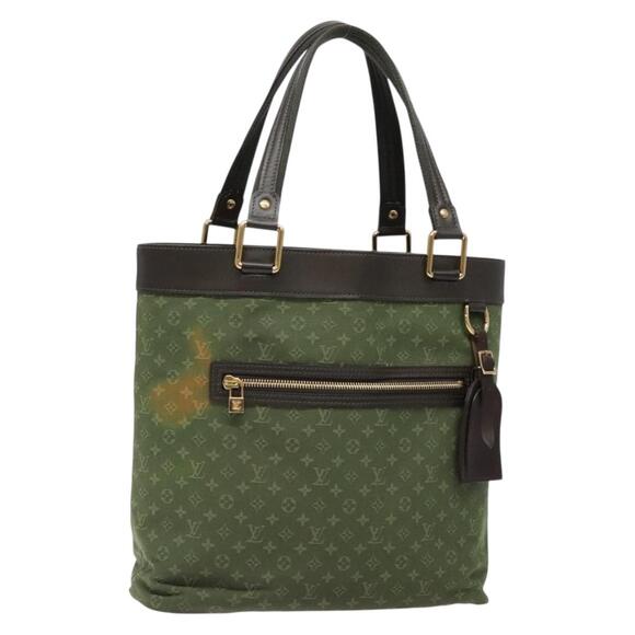 LOUIS VUITTON Monogram Mini Lucille GM Tote Bag Tst Khaki M92681 - Picture 1 of 16